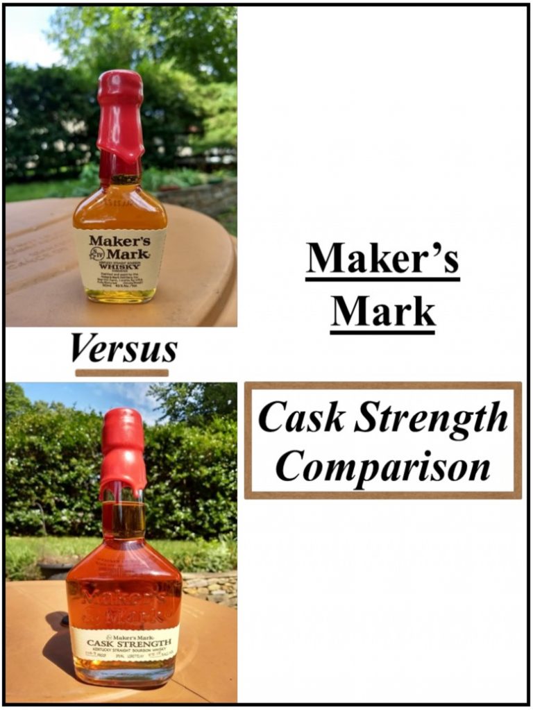 Maker's Mark vs Maker's Mark Cask Strength