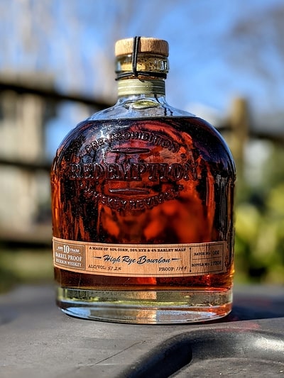 Redemption 10 Year Barrel Proof Bourbon The Whiskey Shelf