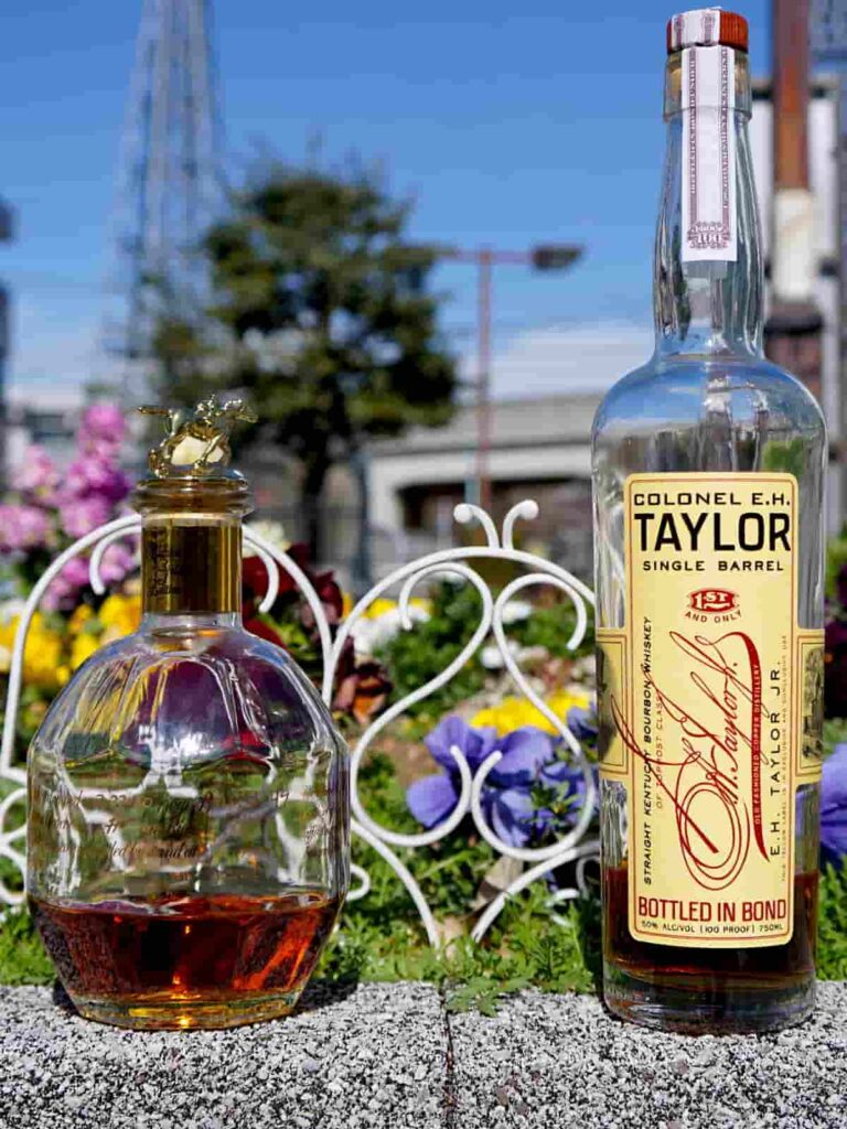 blanton's gold vs eh taylor single barrel featured image