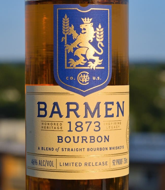 Barmen 1873 bourbon front