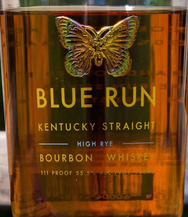 blue run high rye bourbon front