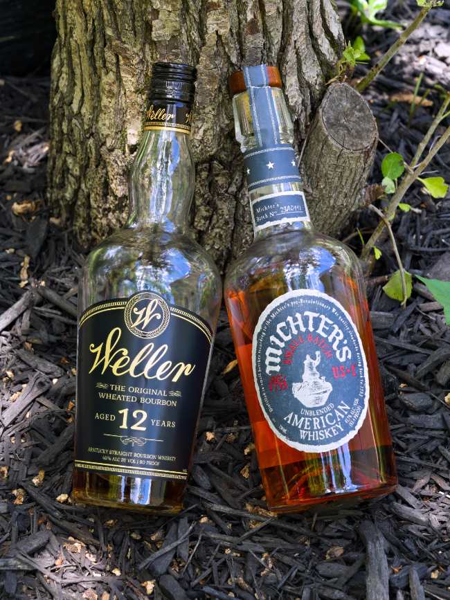 weller 12 vs michter's ameircan whiskey header