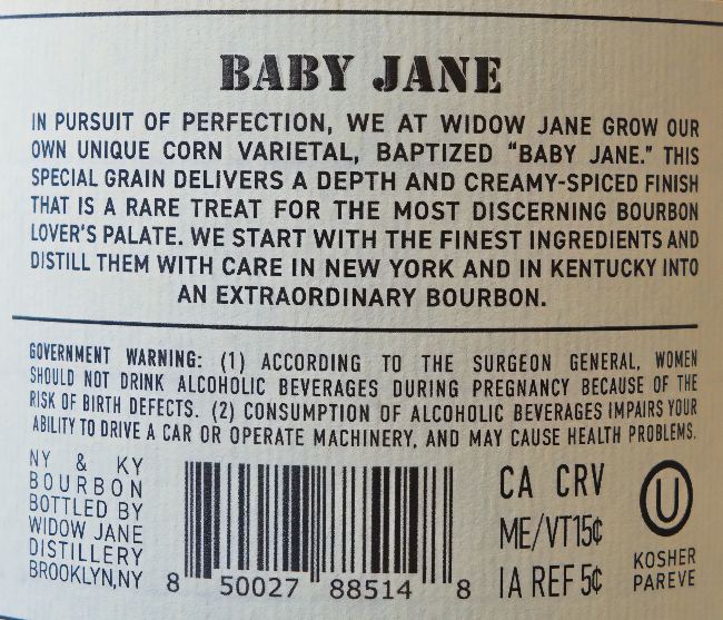 baby jane bourbon back