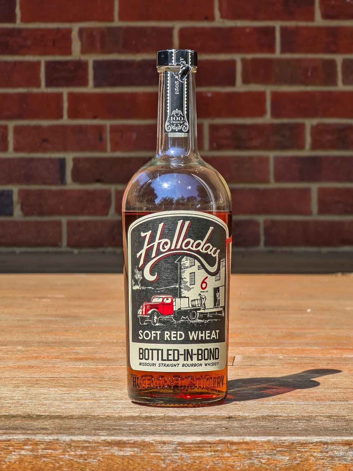 holladay bottled in bond wheated bourbon featured