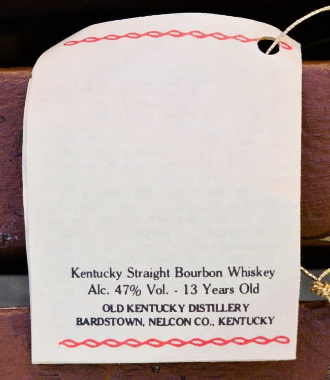 old kentucky 13 year tag 3