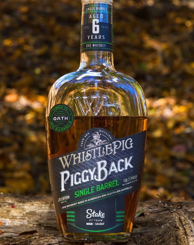 whistlepig piggyback sauber rye front