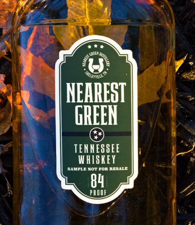 nearest green tennessee whiskey front