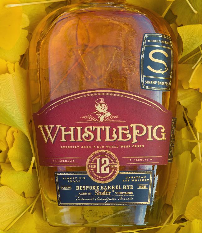 whistlepig 12 year shaefer cask rye front